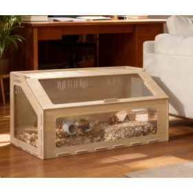 39 Inch Hamster Cage Habitat (Option: Oak)