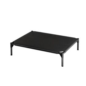 Breathable Raised Oxford Pet Bed Fits Small To Large Dogs (Option: L)